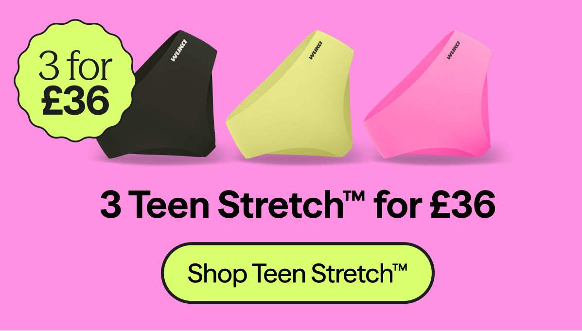 SUMMER SAVINGS 3 Teen Stretch™ for £36