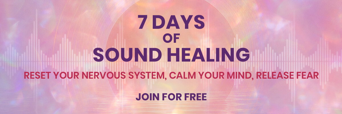 7 Days of Sound Healing - Reset Your Nervous System, Calm Your Mind, Release Fear with Maejor | June 8-14