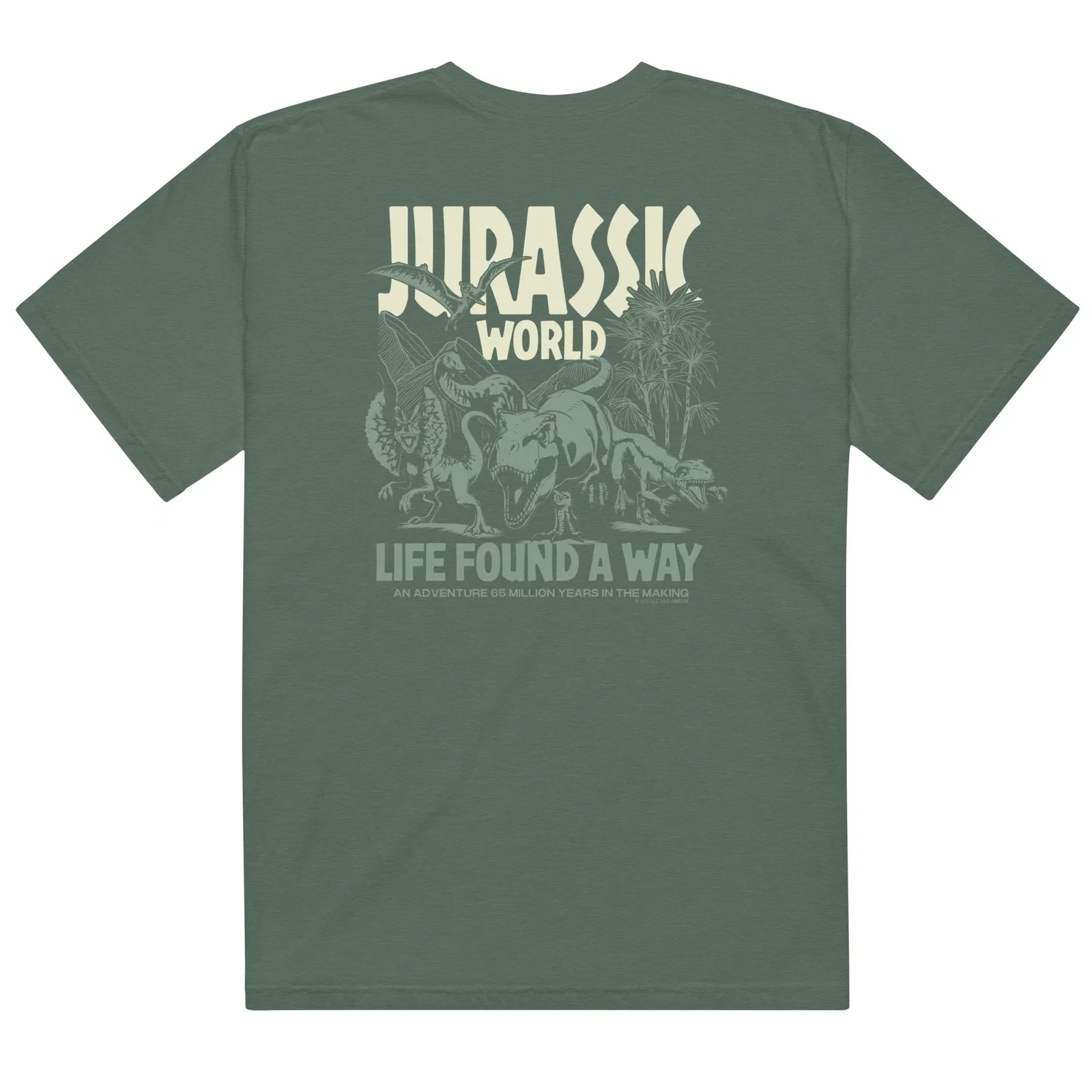 Image of Jurassic World Adventure Comfort Colors T-Shirt