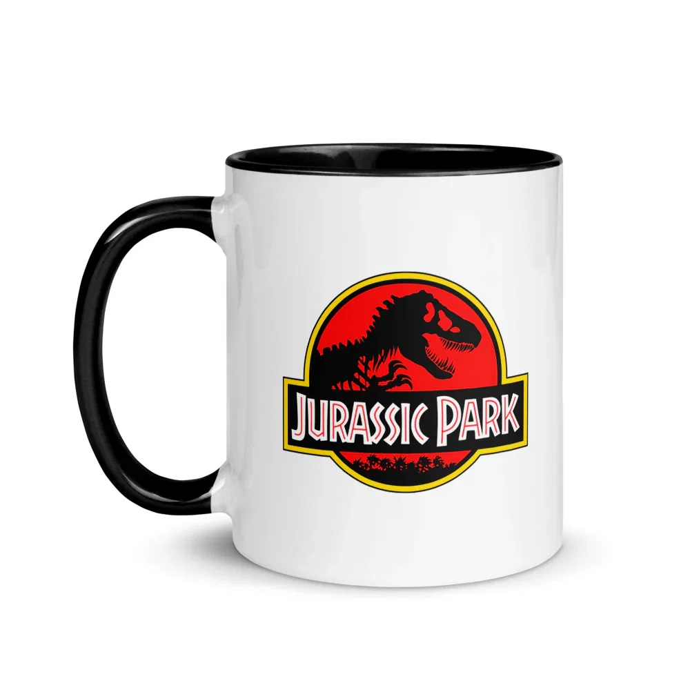 Image of Jurassic Park Logo Two-Tone Mug