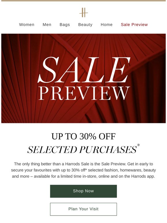 Enjoy up to 30% off