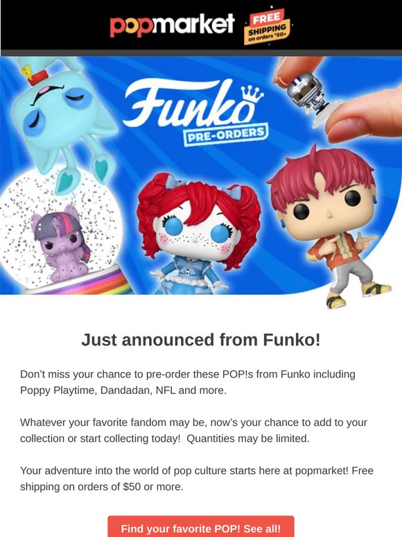 Hot New Funko! Reserve Yours Before They’re Gone!