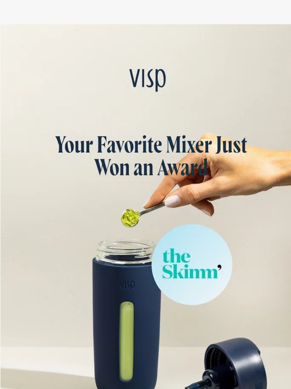 The Skimm-approved fix for clumpy drinks 🏆