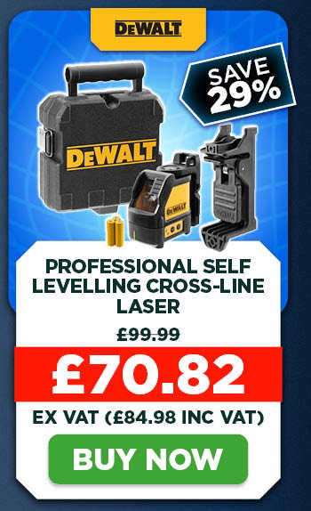 Dewalt DW088K Professional Self Levelling Cross-line Laser