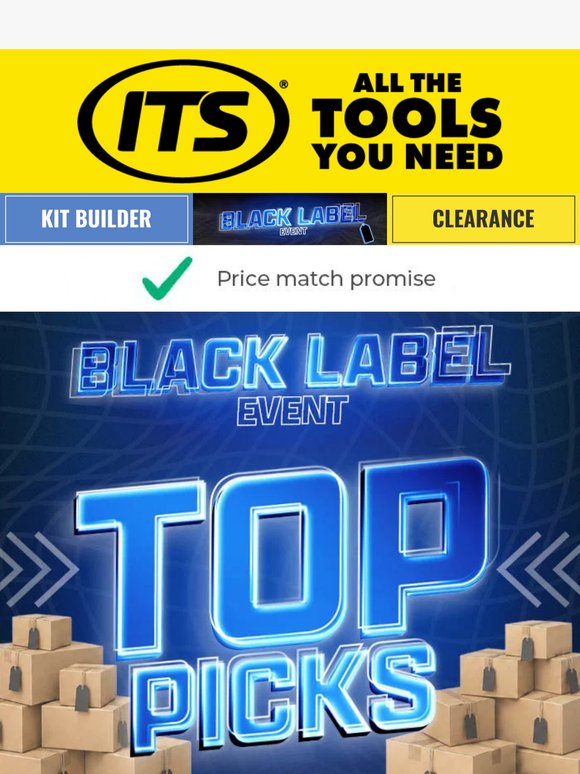 Black Label Event - Our TOP PICKS! 🏆💸