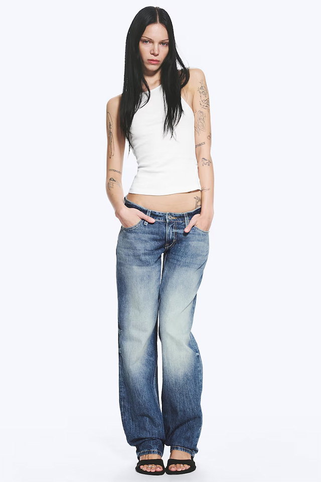 ARROW LOW WAIST REGULAR STRAIGHT LEG JEANS