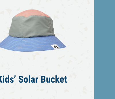 Kids Solar Bucket Hat