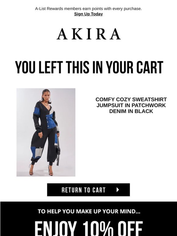 We saved your cart