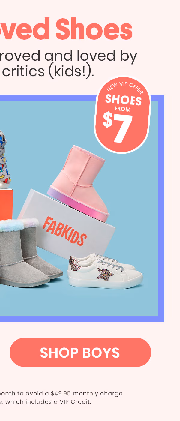 Shop Boys' Shoes from $7