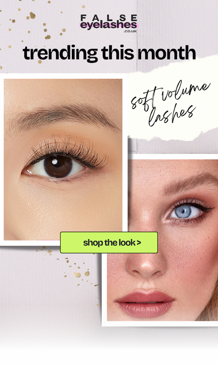 falseeyelashes.co.uk trending this month. Soft volume lashes. Shop the look >