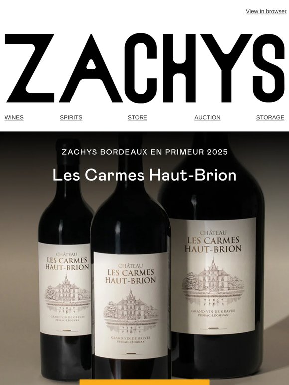 Extremely Limited Release: Les Carmes Haut-Brion 2025