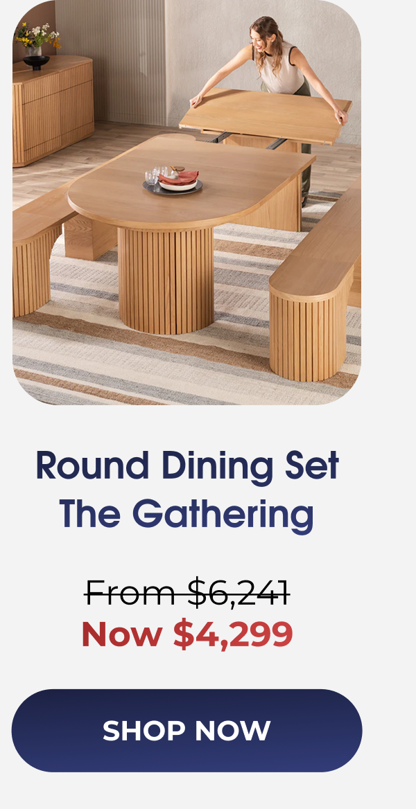 Round Dining Set - The Gathering