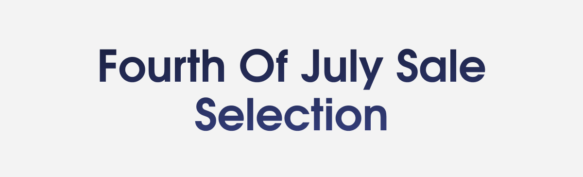 Fourth Of July Sale Selection