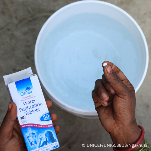 Help deliver Water Purification Tablets