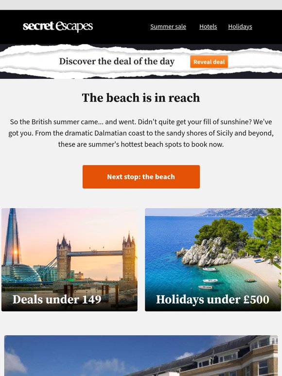 Beach hits: your passport to summer