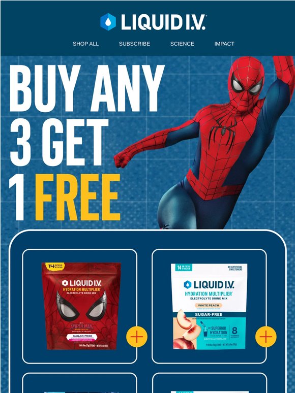 Catch 3 and Get 1 FREE in your web