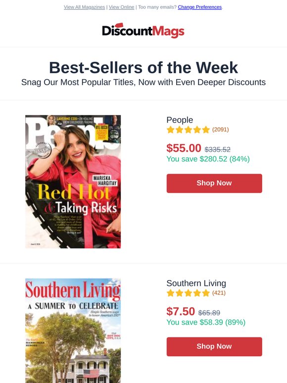 ★ Top-Sellers of the Week (on Sale!) ★