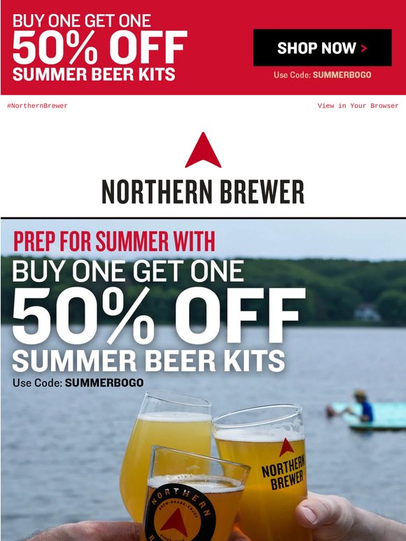 BOGO Summer Beer Kits 🌼 Which Will You Choose?