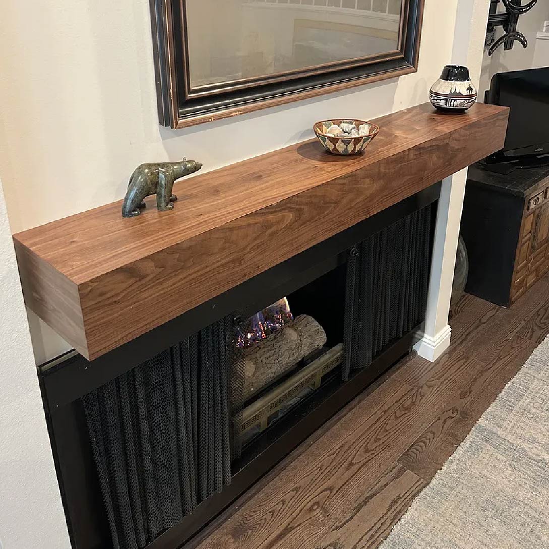 Walnut Creek Floating Shelf 