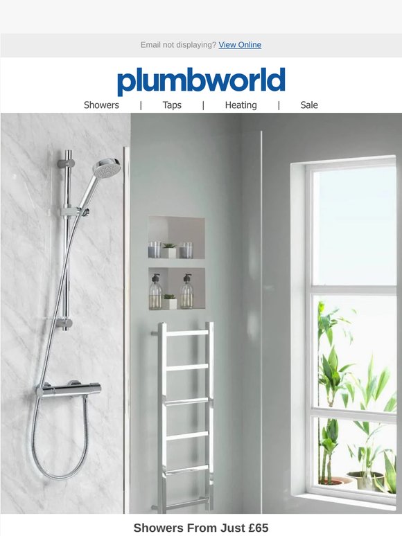 Showers From Just £65 🚿