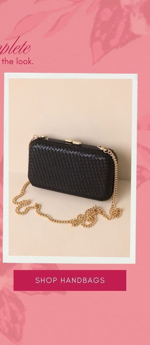 Shop Handbags.