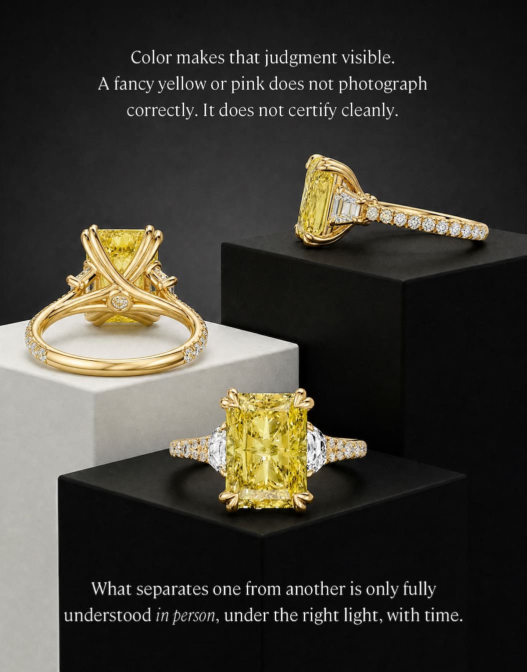 Yellow Diamond Rings