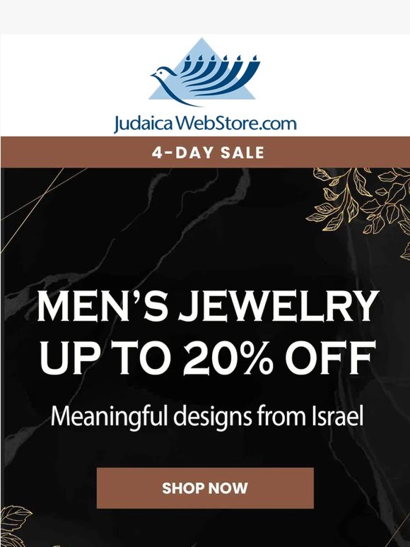 🖤 Looking for Jewelry He'll Actually Wear?