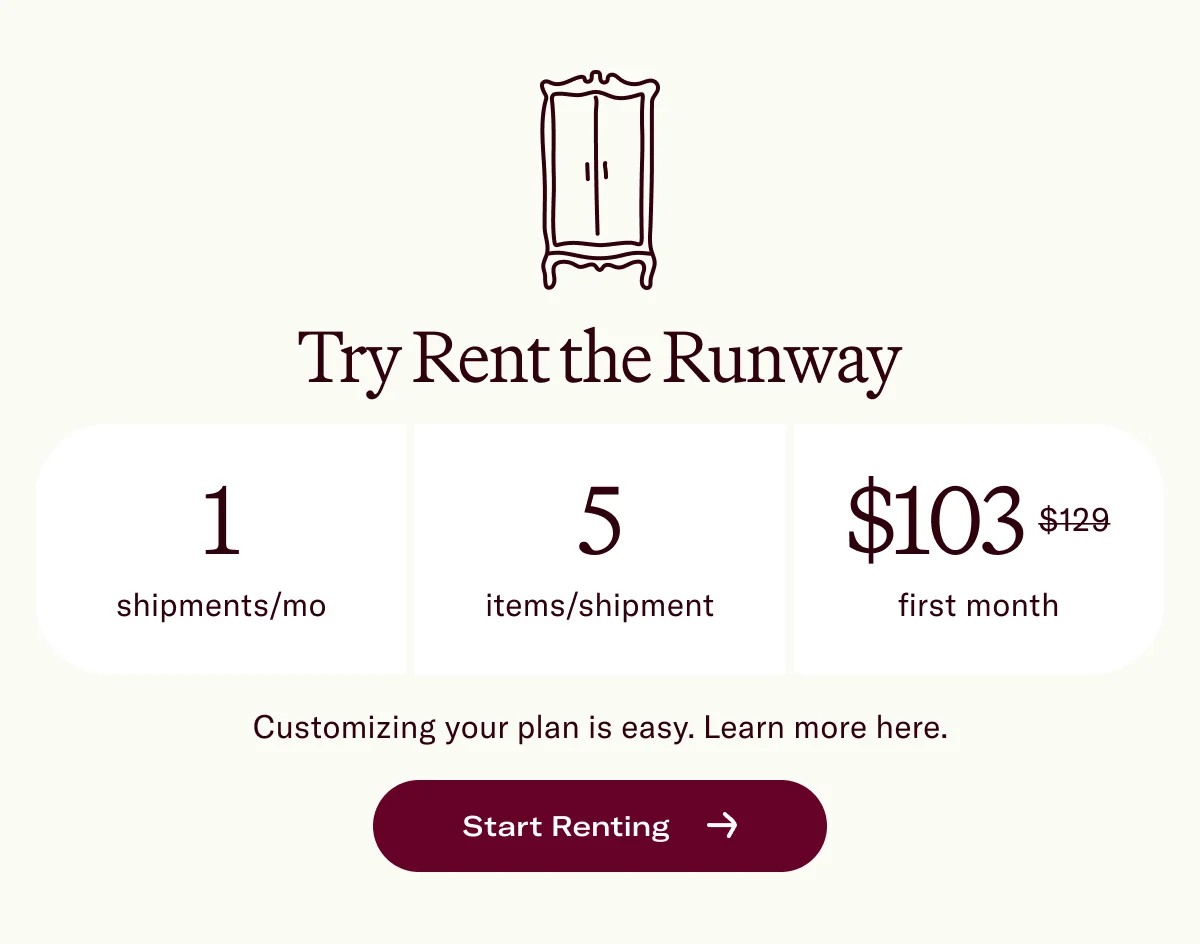 Try Rent the Runway