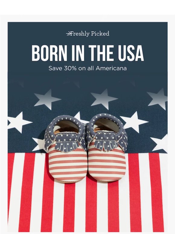 Tiny Shoes for Big Summer Memories 🇺🇸