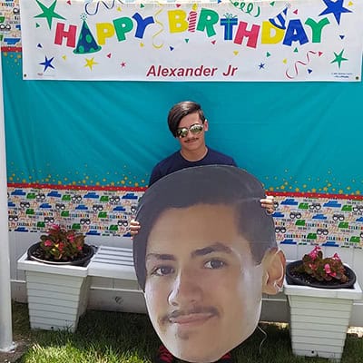 Summer Birthday Standee