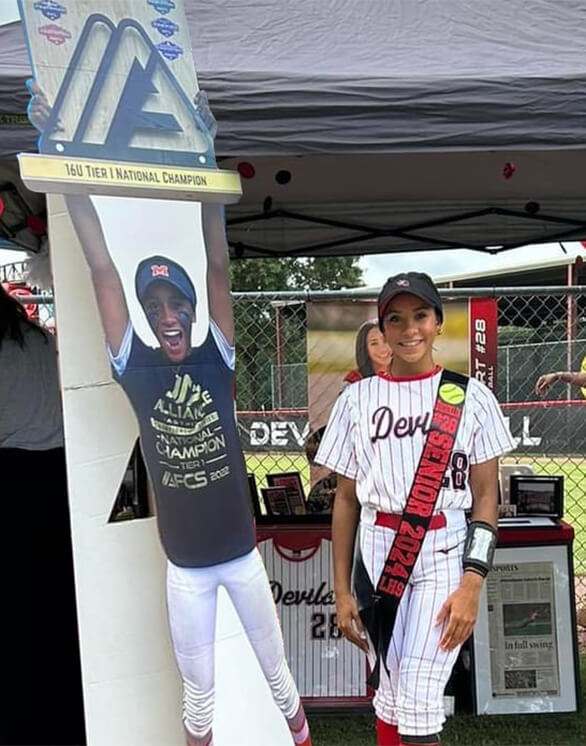 Softball Standee