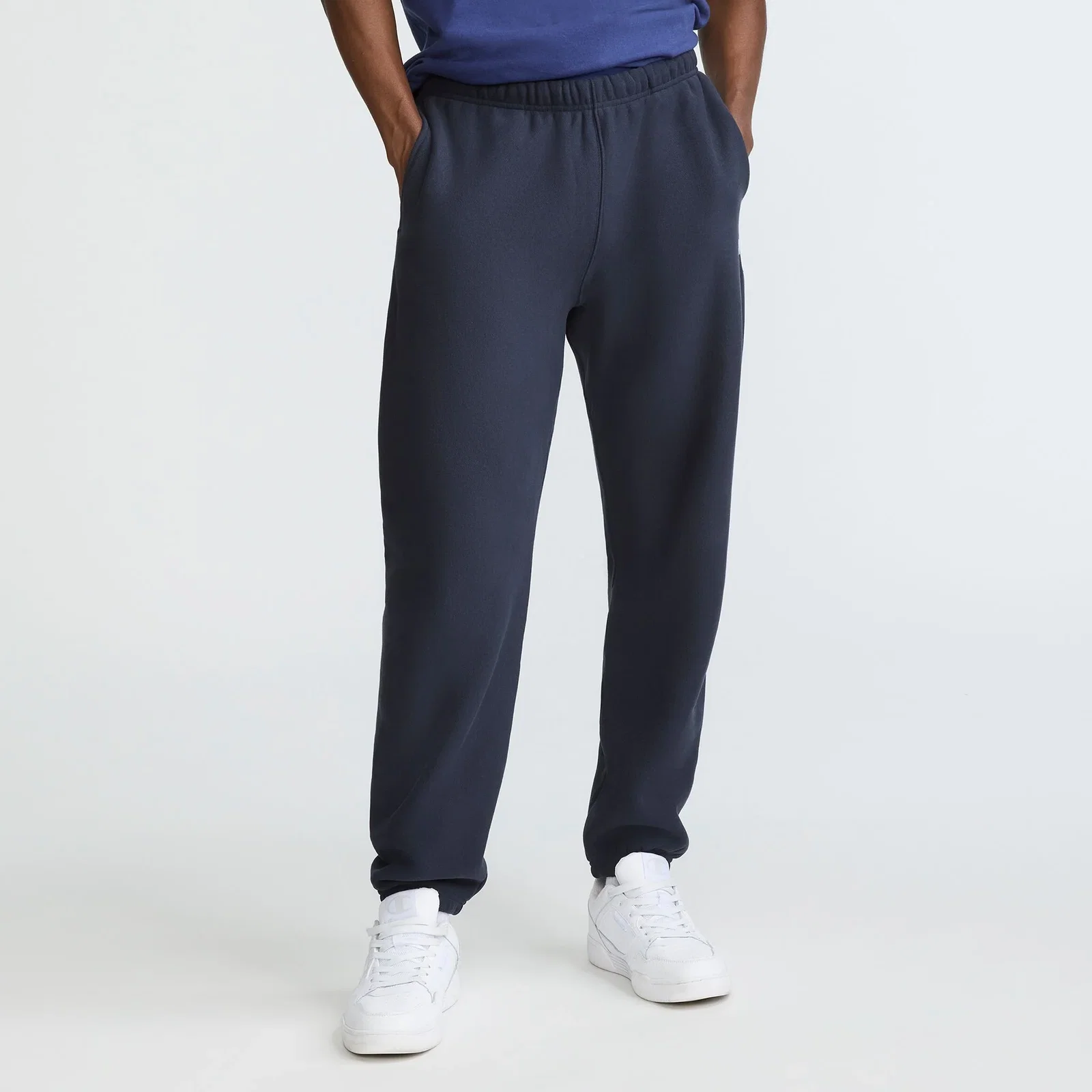 Image of Reverse Weave Small Logo Cinched Sweatpants