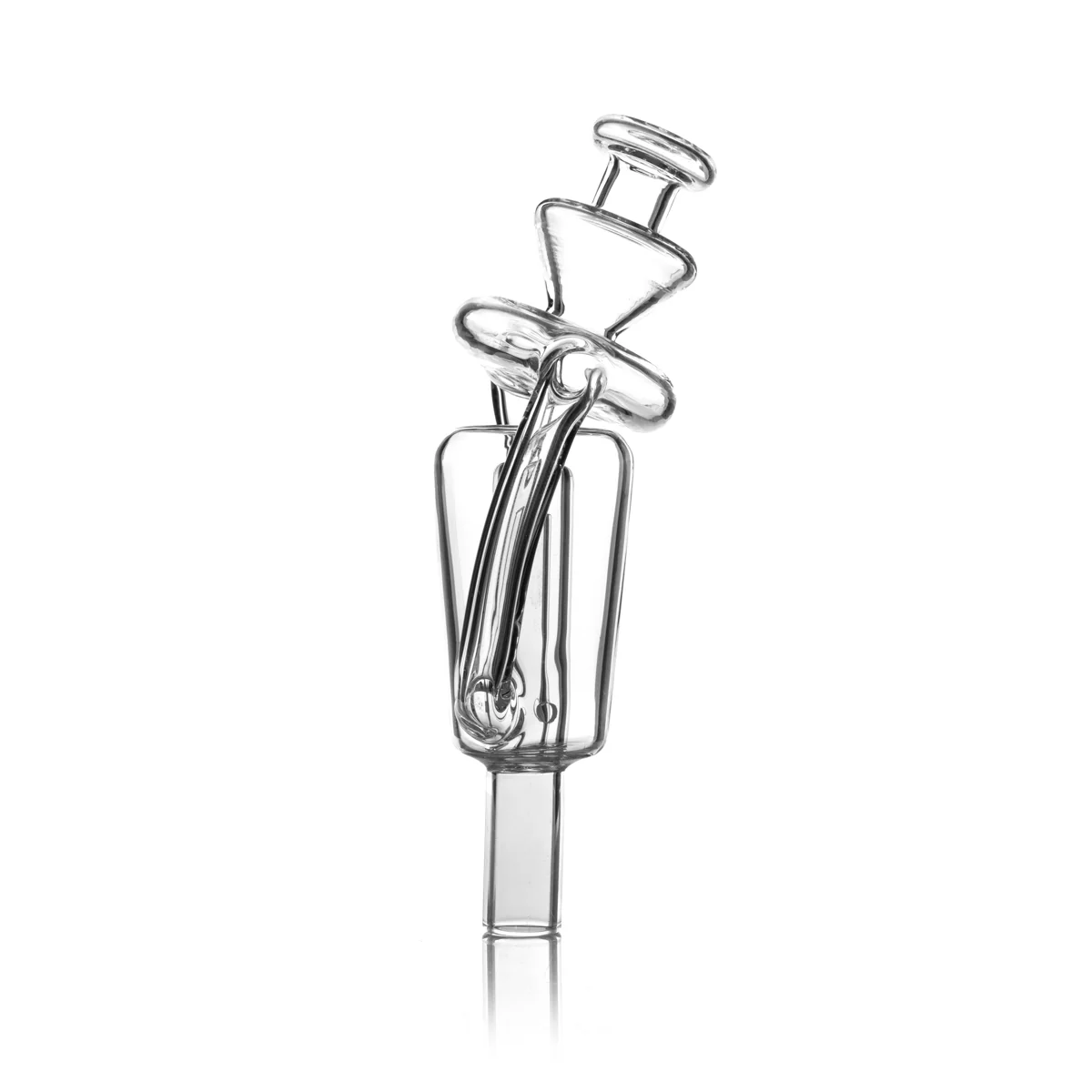 Image of POTV Recycler Mini Glass Bubbler