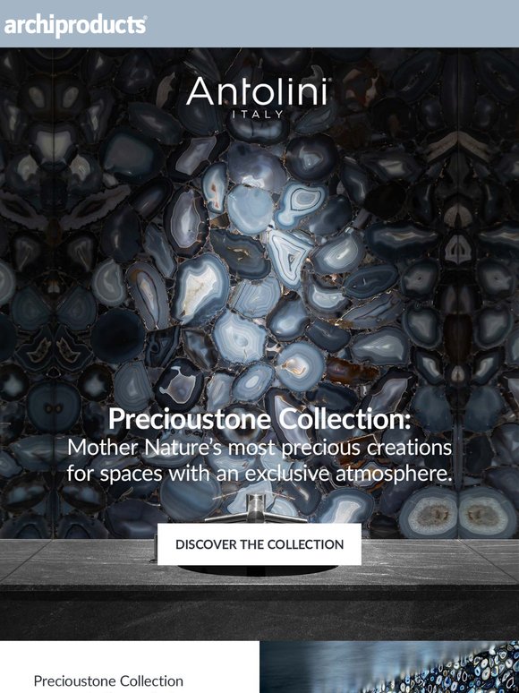 Semi-precious stones become exclusive surfaces with Precioustone Collection by Antolini