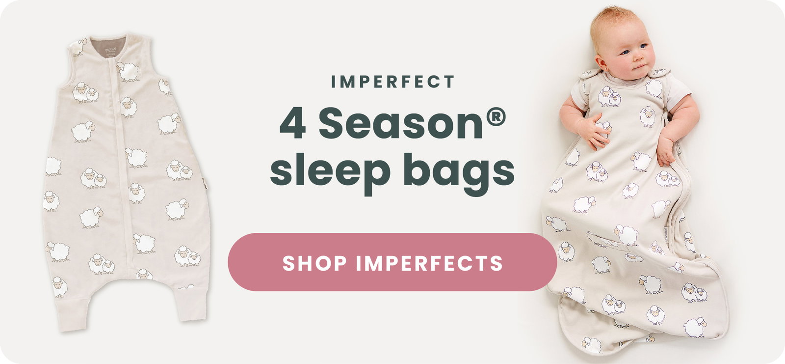 Imperfect 4 Season sleep bags. Shop Imperfects.
