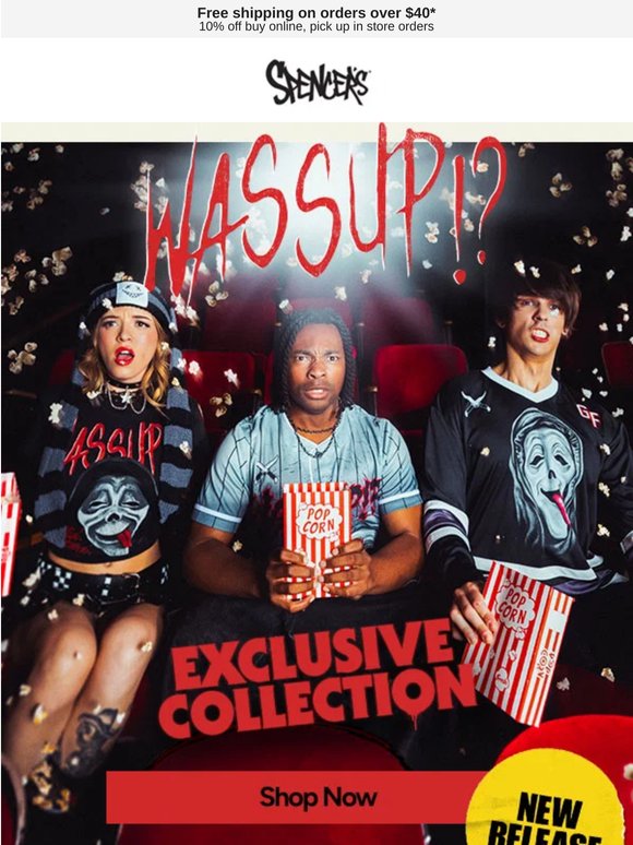 WASSUP!? NEW Ghost Face merch!
