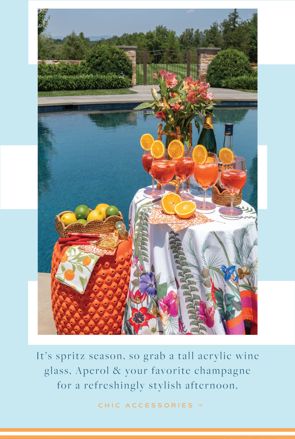Explore The Poolside Cocktails Collection