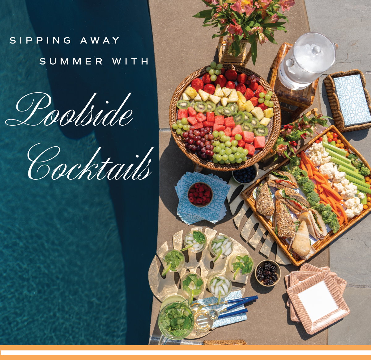 Explore The Poolside Cocktails Collection
