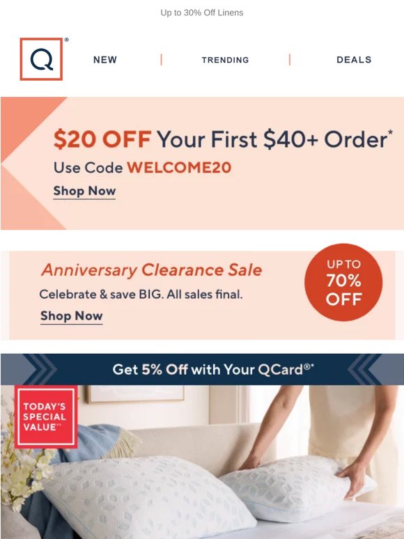 Northern Nights® TSV® & Up to 70% Off Clearance + Get $20 Off