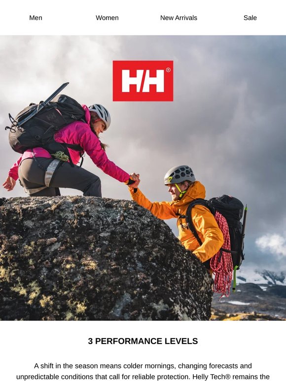 3 Levels of Helly Tech® Protection
