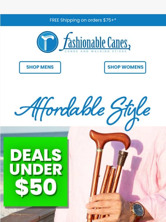 Canes Under $50 Are Here