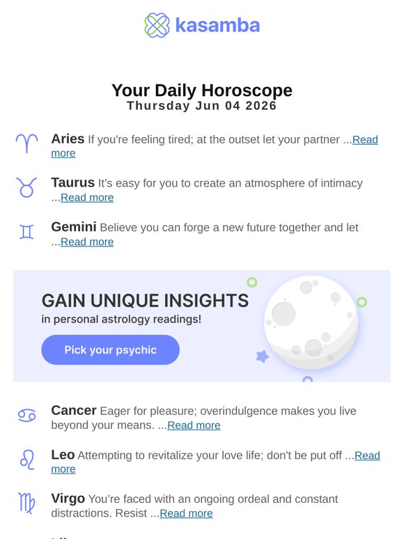 Your Zodiac Daily Forecast 🌟