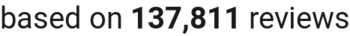 number of reviews