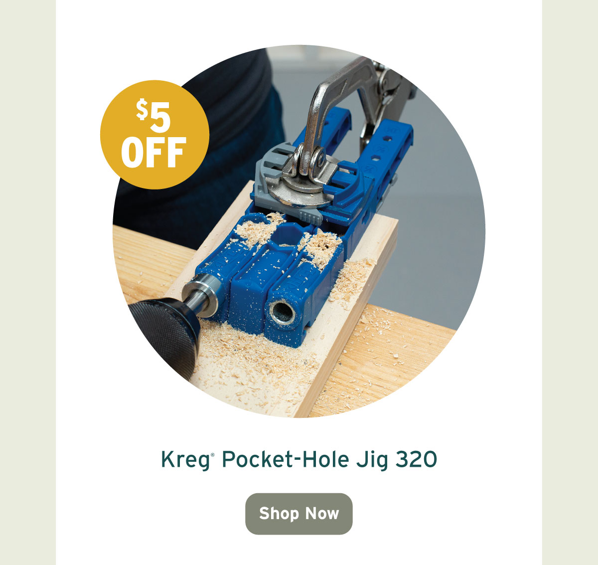 Kreg Double Drill Guide 320 Pocket-Hole Jig