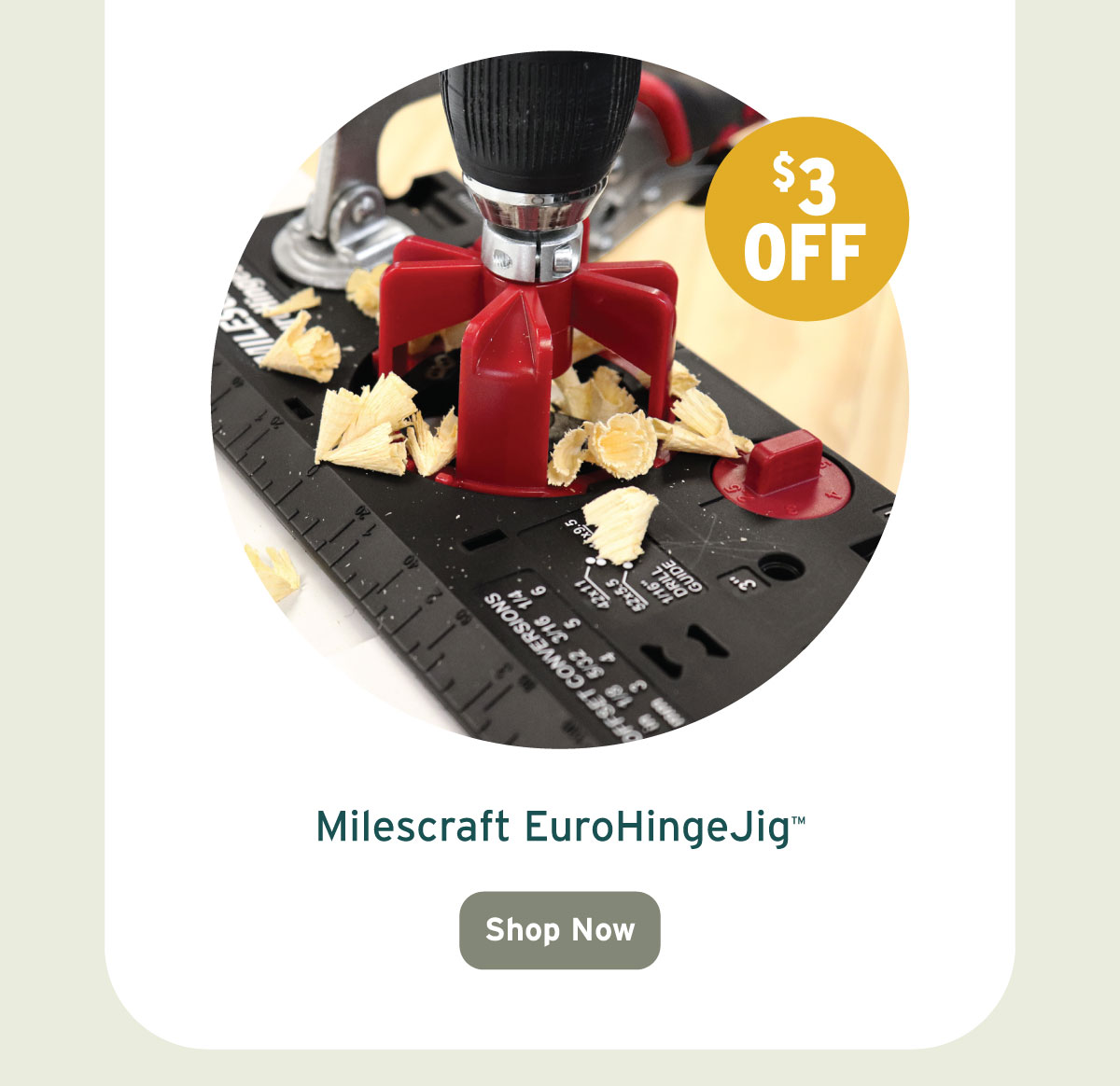 Milescraft EuroHingeJig