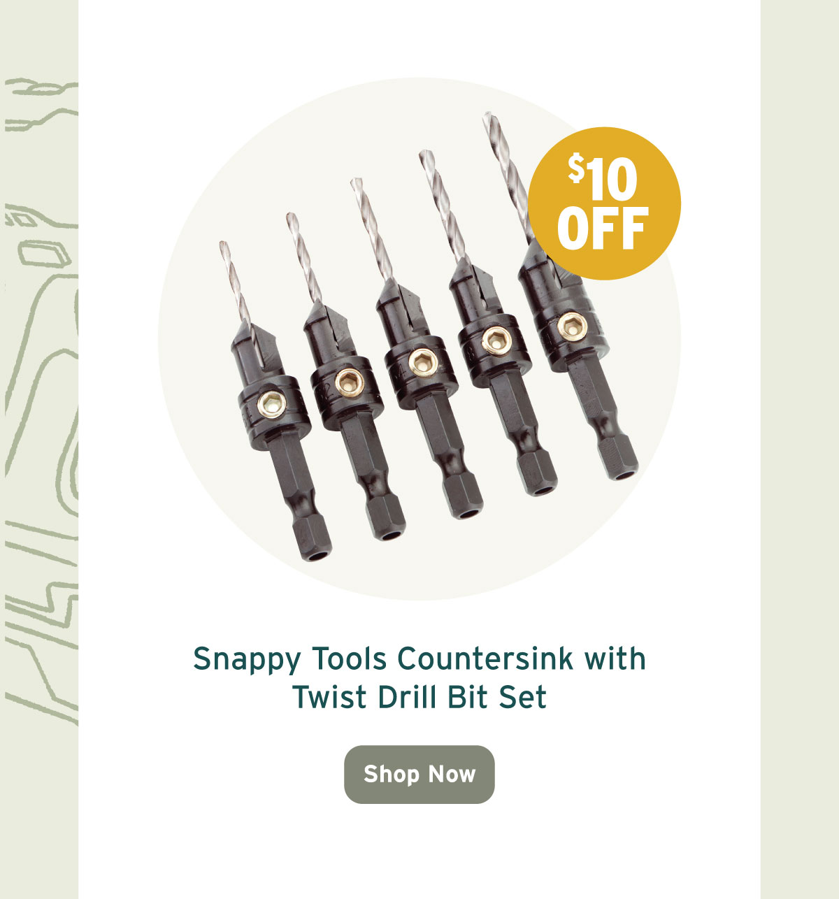 Snappy Countersink With Twist Drill Bit