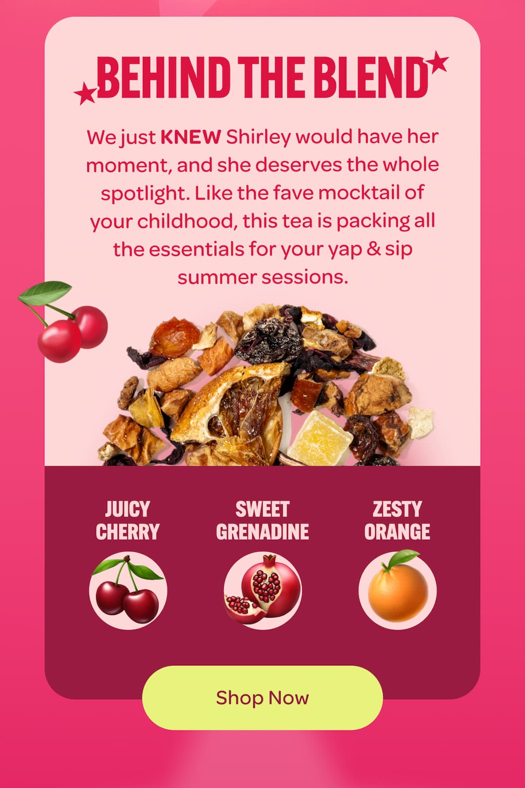 behind the blend