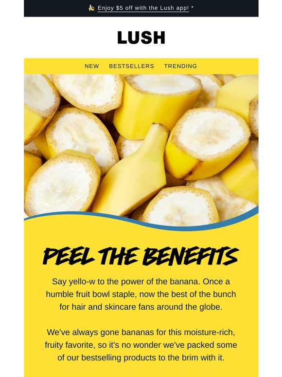 A-peeling and nourishing 🍌