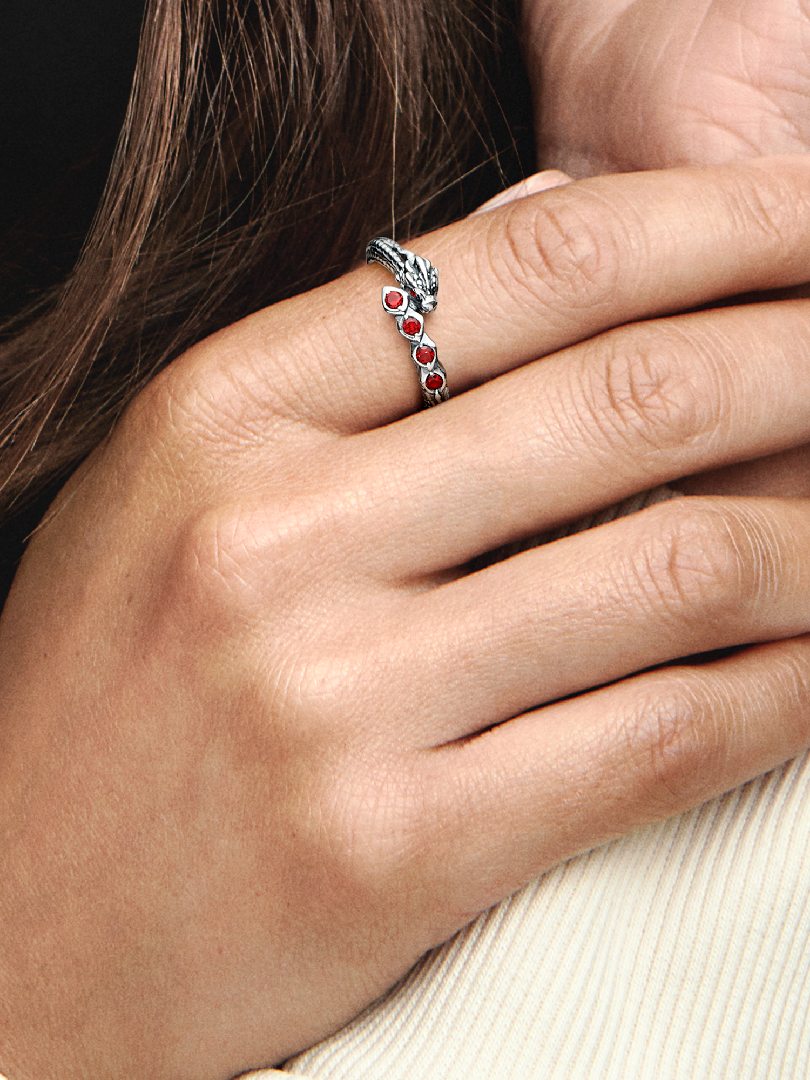 FINAL SALE - Game of Thrones Dragon Sparkling Ring