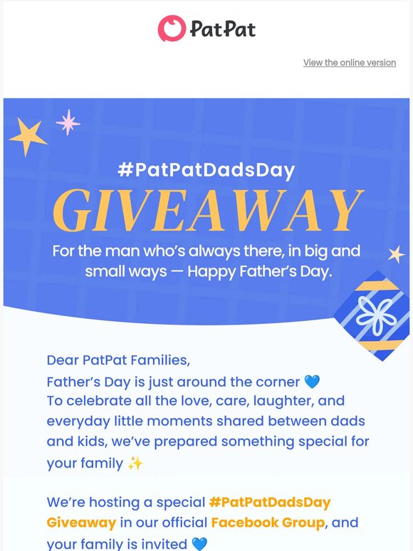 💙 Share Your Favorite Dad Moment & Win